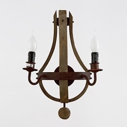 Mini Stijl Wandlampen Rustiek Lodge Hout Bamboe