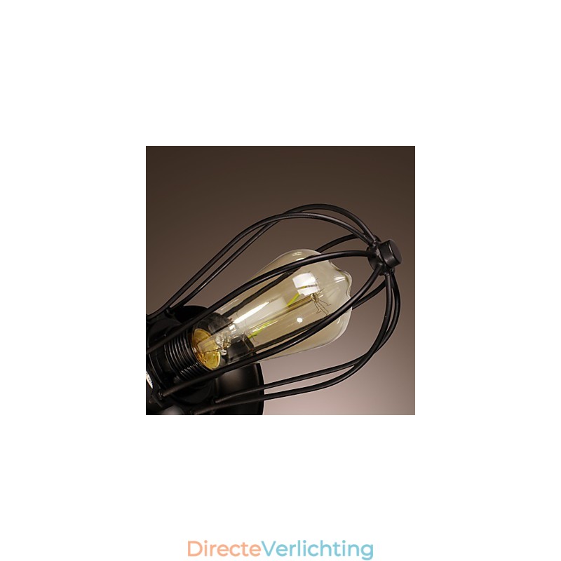 2-lichts gouden wandlamp in antieke stijl