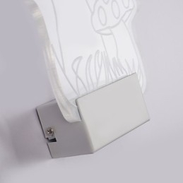 Acryl Wandlamp PVC Lamp Licht Modern Hedendaags Metaal