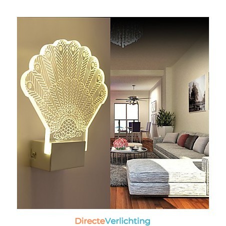 Acryl Wandlamp PVC Lamp Licht Modern Hedendaags Metaal Acryl Wandlamp PVC Lamp Licht Modern Hedendaags Metaal