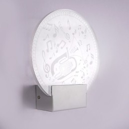 Acryl Wandlamp PVC Lamp Licht Modern Hedendaags Metaal