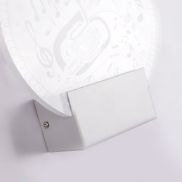 Acryl Wandlamp PVC Lamp Licht Modern Hedendaags Metaal