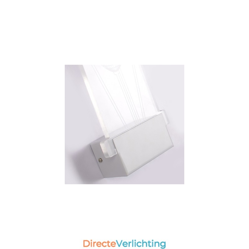 Acryl Wandlamp PVC Lamp Licht Modern Hedendaags Metaal
