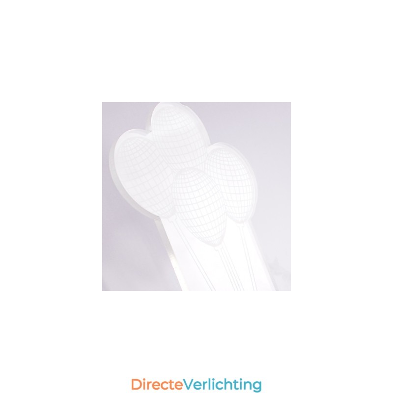 Acryl Wandlamp PVC Lamp Licht Modern Hedendaags Metaal