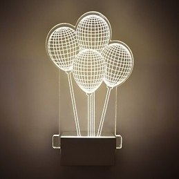Acryl Wandlamp PVC Lamp Licht Modern Hedendaags Metaal