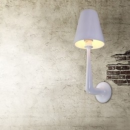 Continental Lron Enkele Wandlamp Hotel Wandlamp