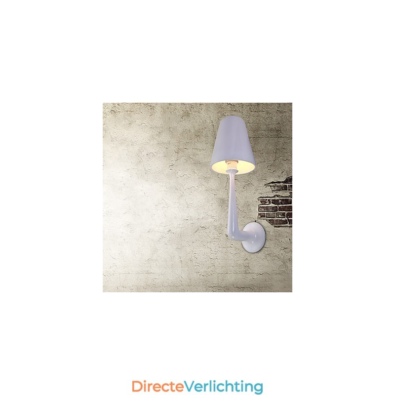 Continental Lron Enkele Wandlamp Hotel Wandlamp
