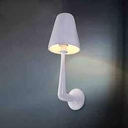 Continental Lron Enkele Wandlamp Hotel Wandlamp