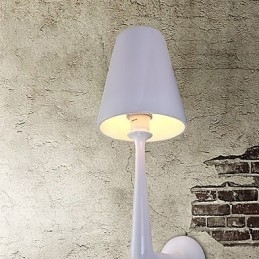 Continental Lron Enkele Wandlamp Hotel Wandlamp