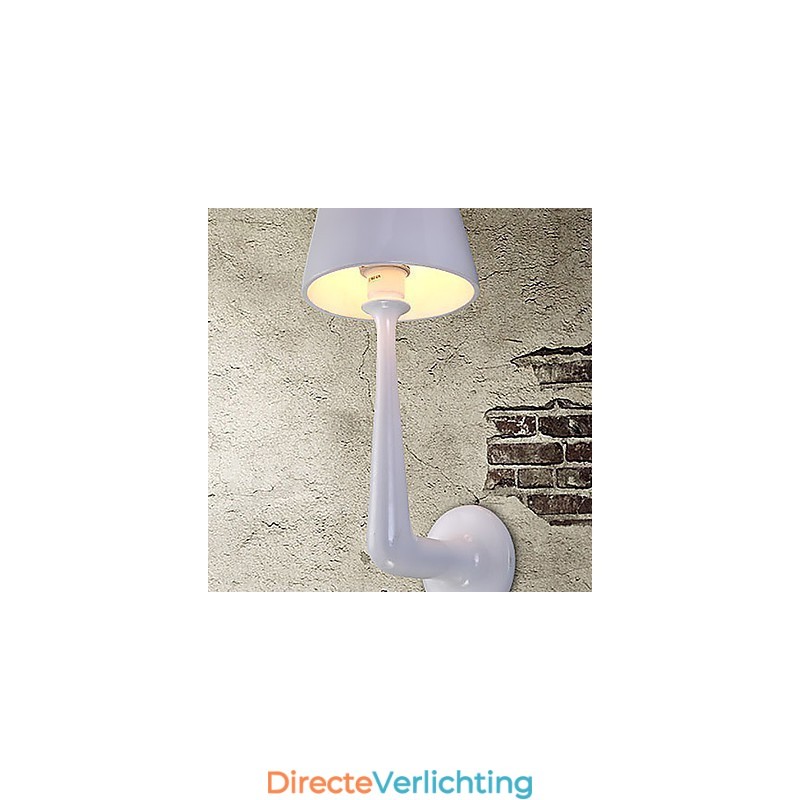 Continental Lron Enkele Wandlamp Hotel Wandlamp