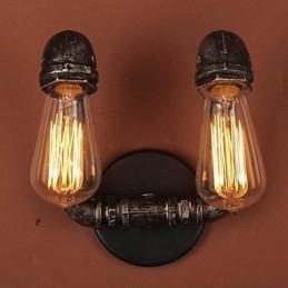 Mini Stijl Wandlampen Rustieke Lodge Metaal