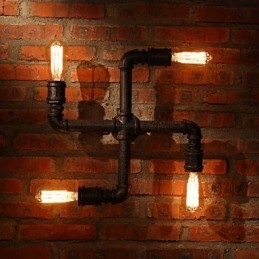 Wandlampen Mini Stijl Rustieke Lodge Metaal