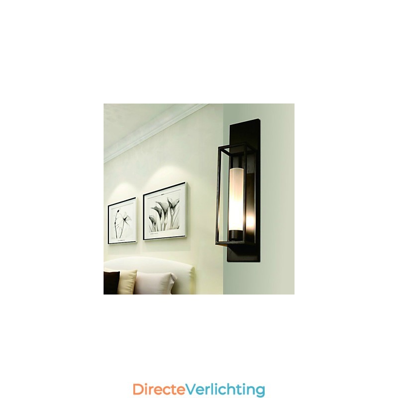 Wandlampen Wandlampen Rustieke Lodge Metalen Eetkamer Slaapkamer Leeskamer Metaal+Glas