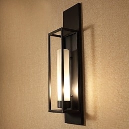 Wandlampen Wandlampen Rustieke Lodge Metalen Eetkamer Slaapkamer Leeskamer Metaal+Glas