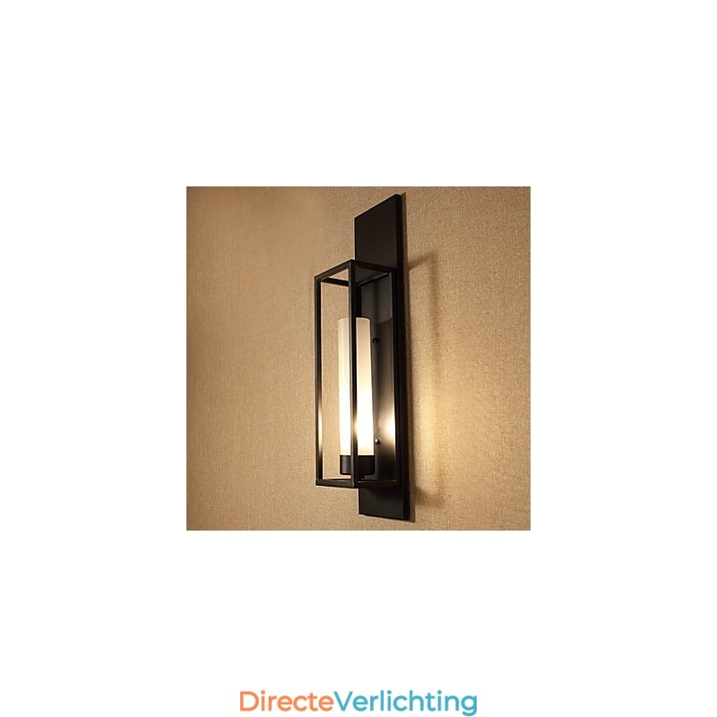 Wandlampen Wandlampen Rustieke Lodge Metalen Eetkamer Slaapkamer Leeskamer Metaal+Glas