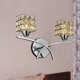 Moderne Kristallen Wandlamp In 2 Lampen