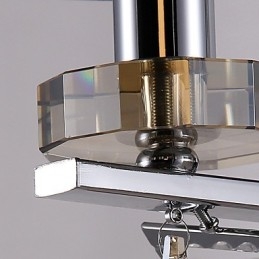 Kristallen wandlampen Modern eigentijds metaal