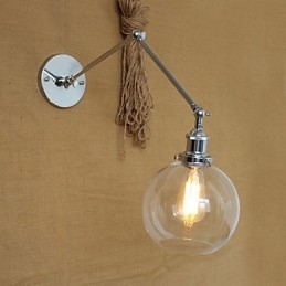 Wandlampen Schommellampen Leeswandlampen Kristal Mini Stijl Rustieke Lodge Metaal