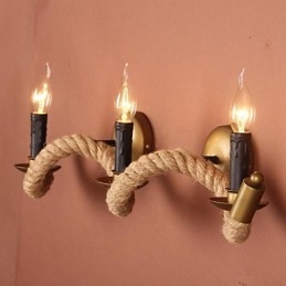 Mini Stijl Wandlampen Landelijk Metaal