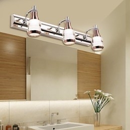 Wandlampen Badkamerverlichting Modern Hedendaags Metaal