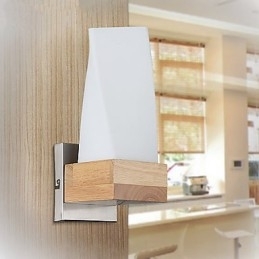 Wandlampen Mini Stijl Traditioneel Klassiek Hout Bamboe