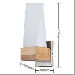 Wandlampen Mini Stijl Traditioneel Klassiek Hout Bamboe