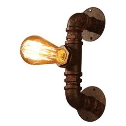 Retro Wandlampen Mini Stijl Rustieke Lodge Metaal