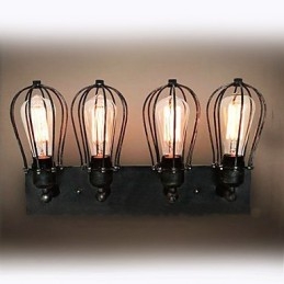 Mini Stijl Wandlampen Rustieke Lodge Metaal