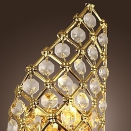 Artistieke Kristallen Wandlamp met 2 Lampen
