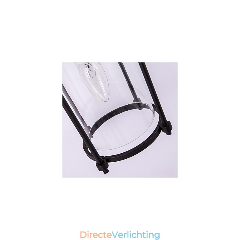 Creatieve industriële look lampen Noord-Amerikaanse stijl wandlampen met Edison Flute lamp binnenin bardecoratieverlichting