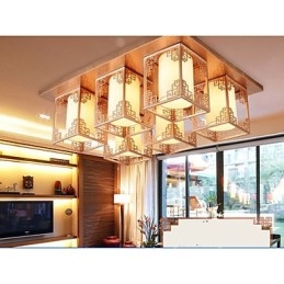 Een Chinese stijl lampen ijzeren plafondverlichting sfeer