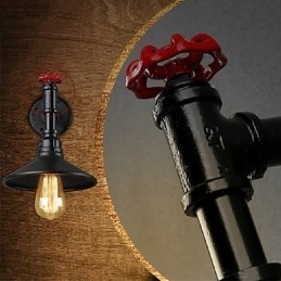 Mini Wandlamp 1 Licht Concise Crème IJzer