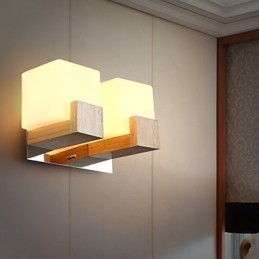 Wandlampen Mini Stijl Modern Hedendaags Hout Bamboe