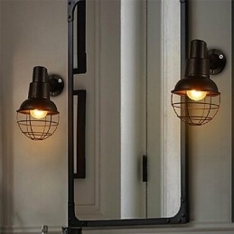 Mini Stijl Wandlampen Rustieke Lodge Metaal