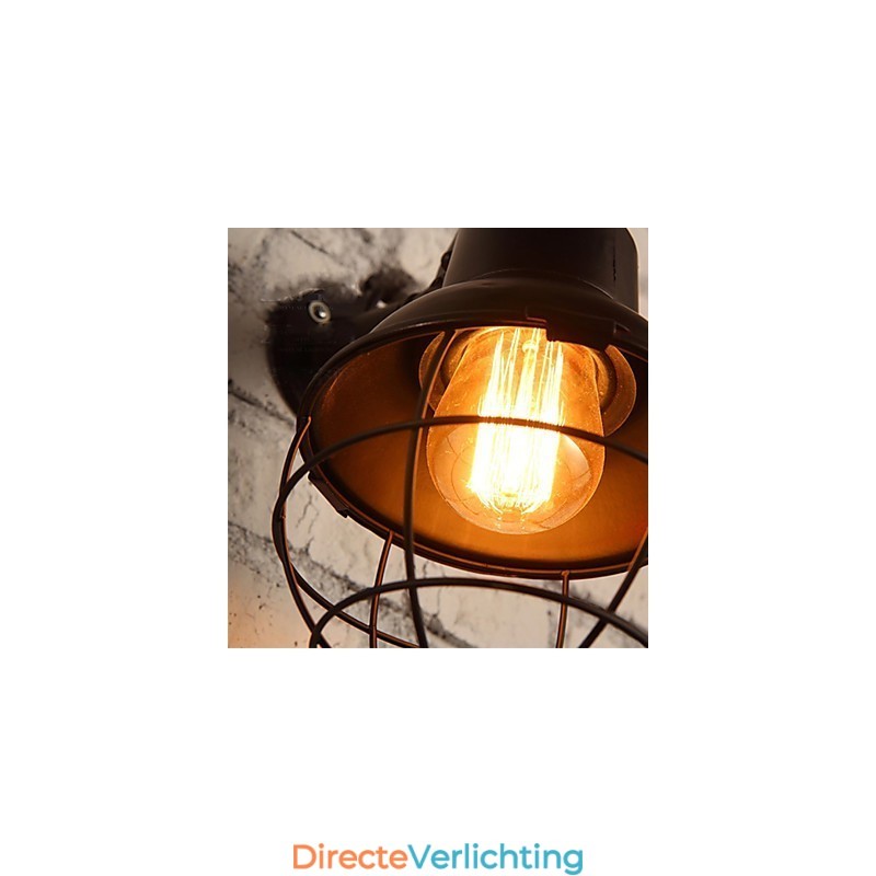 Mini Stijl Wandlampen Rustieke Lodge Metaal