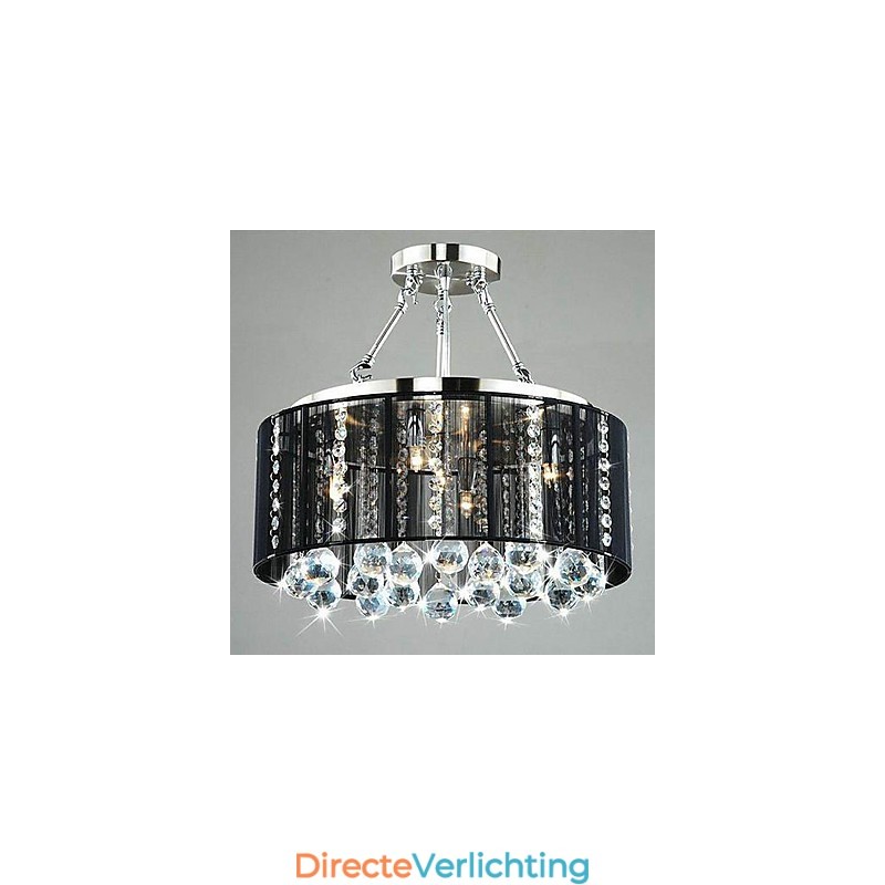 Traditionele klassieke kristalchroom metalen inbouw