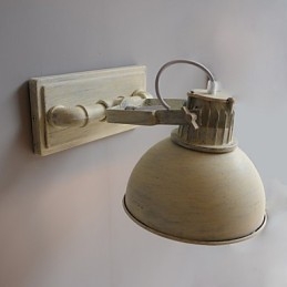 Gloednieuwe nostalgische vintage ijzeren loft gangpad wandlamp voor balkon Noord-Europa smeedijzeren wandlampen