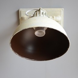 Gloednieuwe nostalgische vintage ijzeren loft gangpad wandlamp voor balkon Noord-Europa smeedijzeren wandlampen