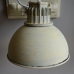 Gloednieuwe nostalgische vintage ijzeren loft gangpad wandlamp voor balkon Noord-Europa smeedijzeren wandlampen