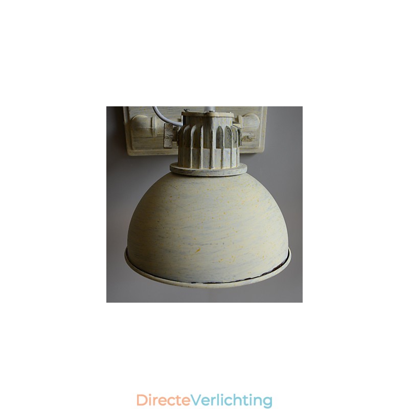 Gloednieuwe nostalgische vintage ijzeren loft gangpad wandlamp voor balkon Noord-Europa smeedijzeren wandlampen