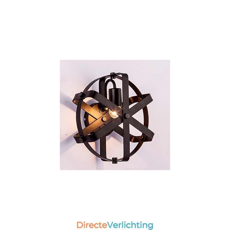 Nieuwe Vintage Stijl Industriële Ronde Wandlamp Balkon Loft Entree Hal Slaapkamer Wandlamp