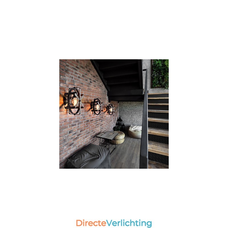 Nieuwe Vintage Stijl Industriële Ronde Wandlamp Balkon Loft Entree Hal Slaapkamer Wandlamp