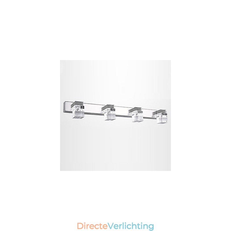 Wandlampen Badkamerverlichting Wandwassers Kristal Mini Stijl Modern Hedendaags Metaal