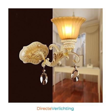 Europa Type Herstellende Oude Manieren Smeedijzer Slaapkamer Kristal Glas Wandlamp Licht Europa Type Herstellende Oude Manieren Smeedijzer Slaapkamer Kristal Glas Wandlamp Licht