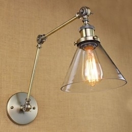Mediterrane dorpsgroene bronzen kleur complexe decoratieve wandlamp