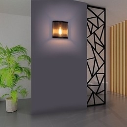 Vintage Stijl Eenvoud stalen gaas en metalen wandlamp Woonkamer Hal Zolder Garage Kelder Wandlamp