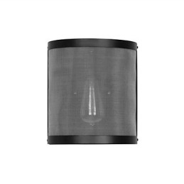 Vintage Stijl Eenvoud stalen gaas en metalen wandlamp Woonkamer Hal Zolder Garage Kelder Wandlamp