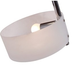 Moderne, eigentijdse plafondlamp met 7 lampen van metaal