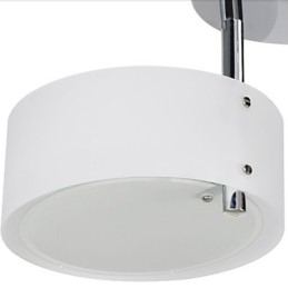 Moderne, eigentijdse plafondlamp met 7 lampen van metaal
