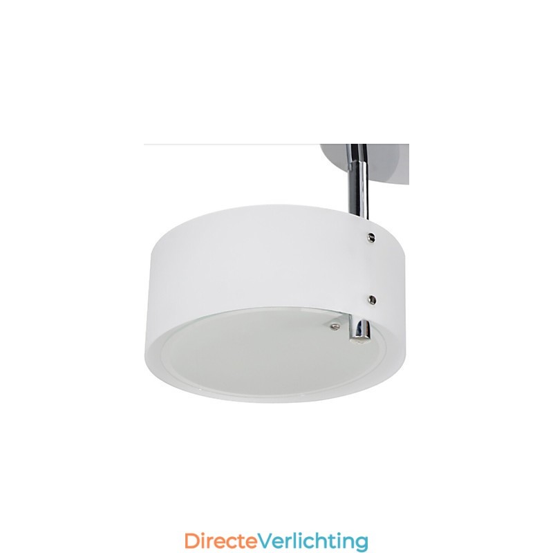 Moderne, eigentijdse plafondlamp met 7 lampen van metaal